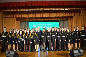 Шаг в будущее: 52 кадета пополнили ряды Белорусского республиканского союза молодежи