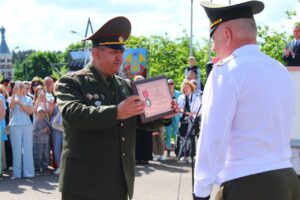 Высокая награда Республиканского Совета: Витебское кадетское училище удостоено ордена