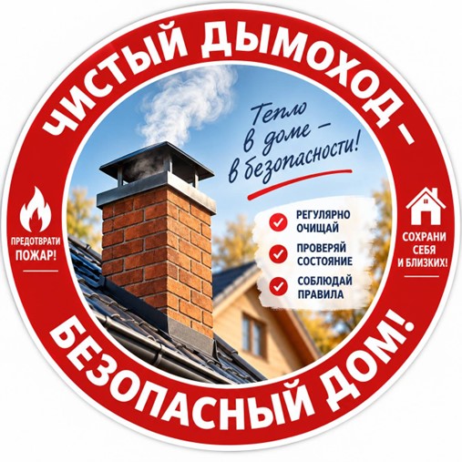 Чистый дымоход — безопасный дом