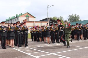 В Витебском кадетском училище дан старт новому учебному году